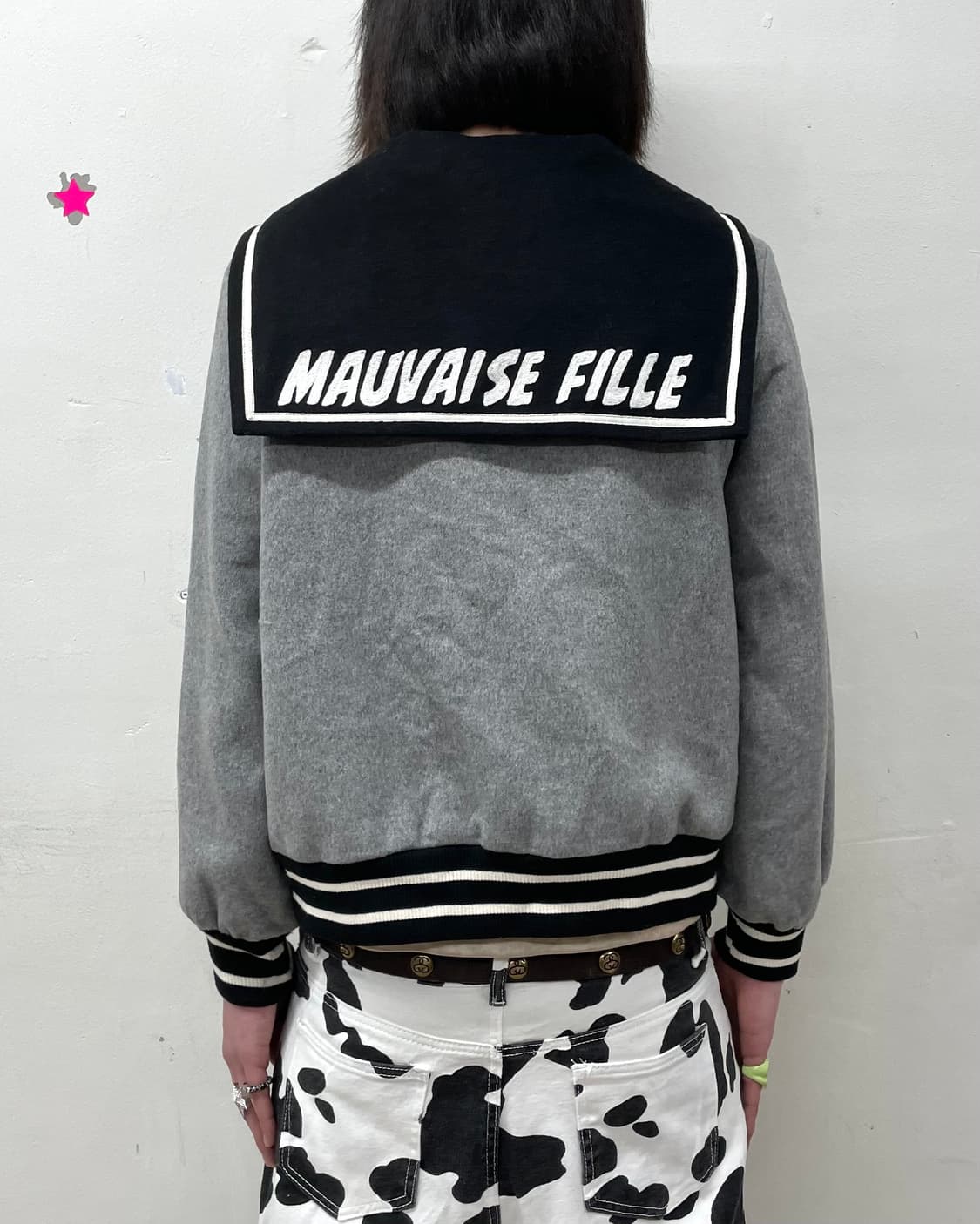 Betty Cape Gray Jacket 상품이미지2