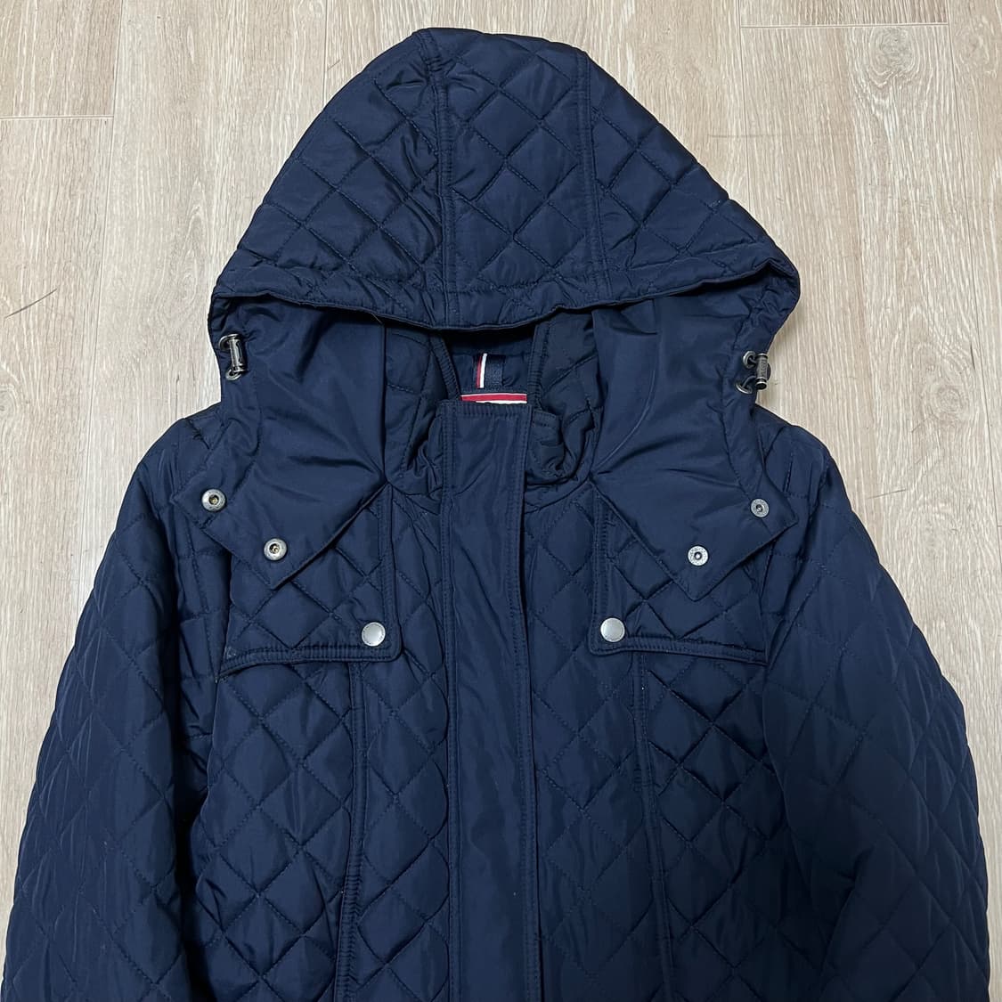 타미힐피거 여성 클래식 트렌치 롱 퀼팅점퍼 롱패딩 M/95  상품이미지2