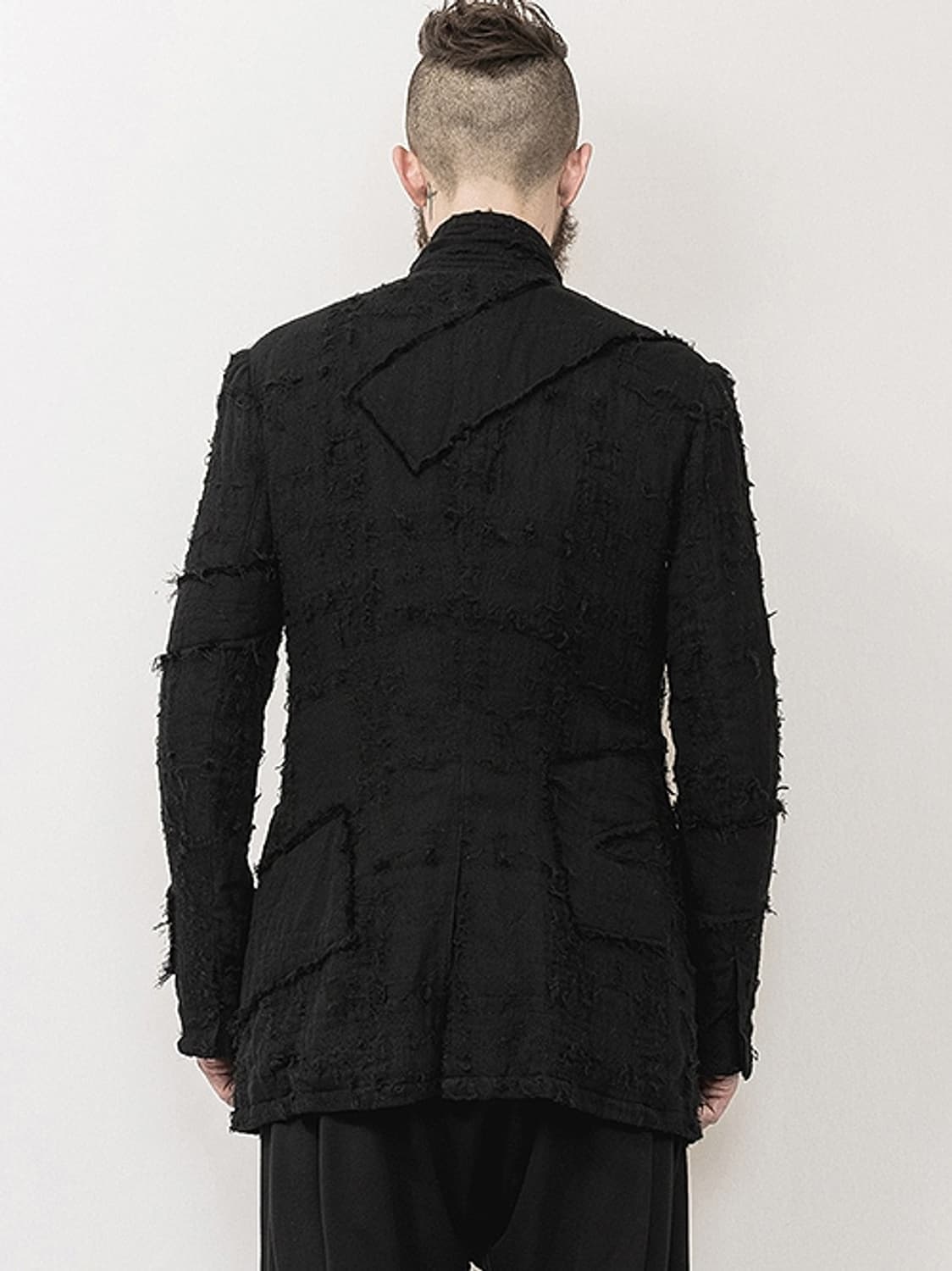 nude:masahiko maruyama 그런지 패치 블레이져 1사이즈 상품이미지1