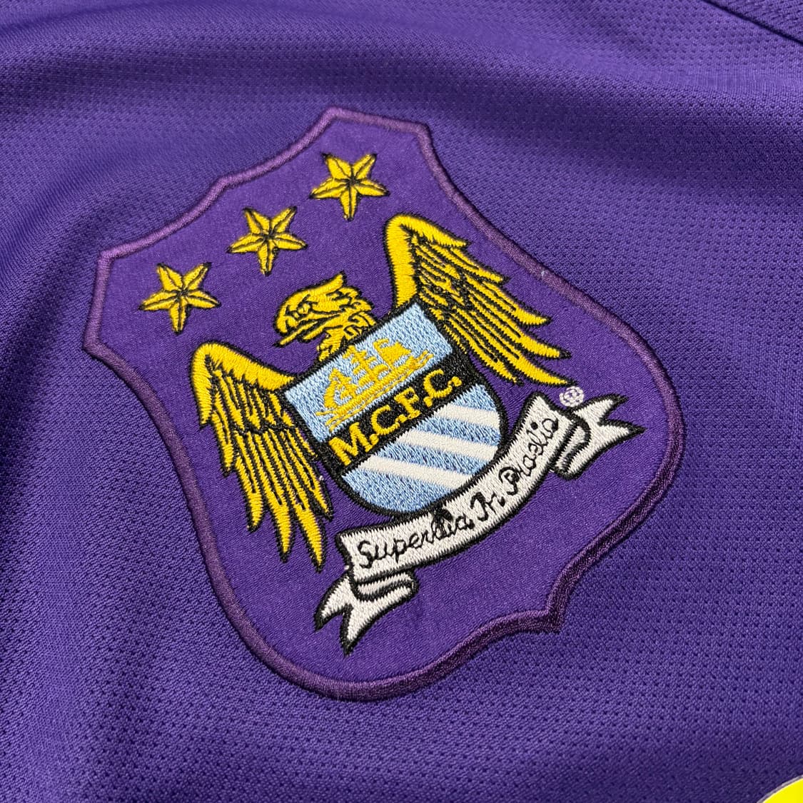 [XL] 나이키 14-15 맨시티 반팔 져지 퍼플 에티하드 B770 상품이미지4