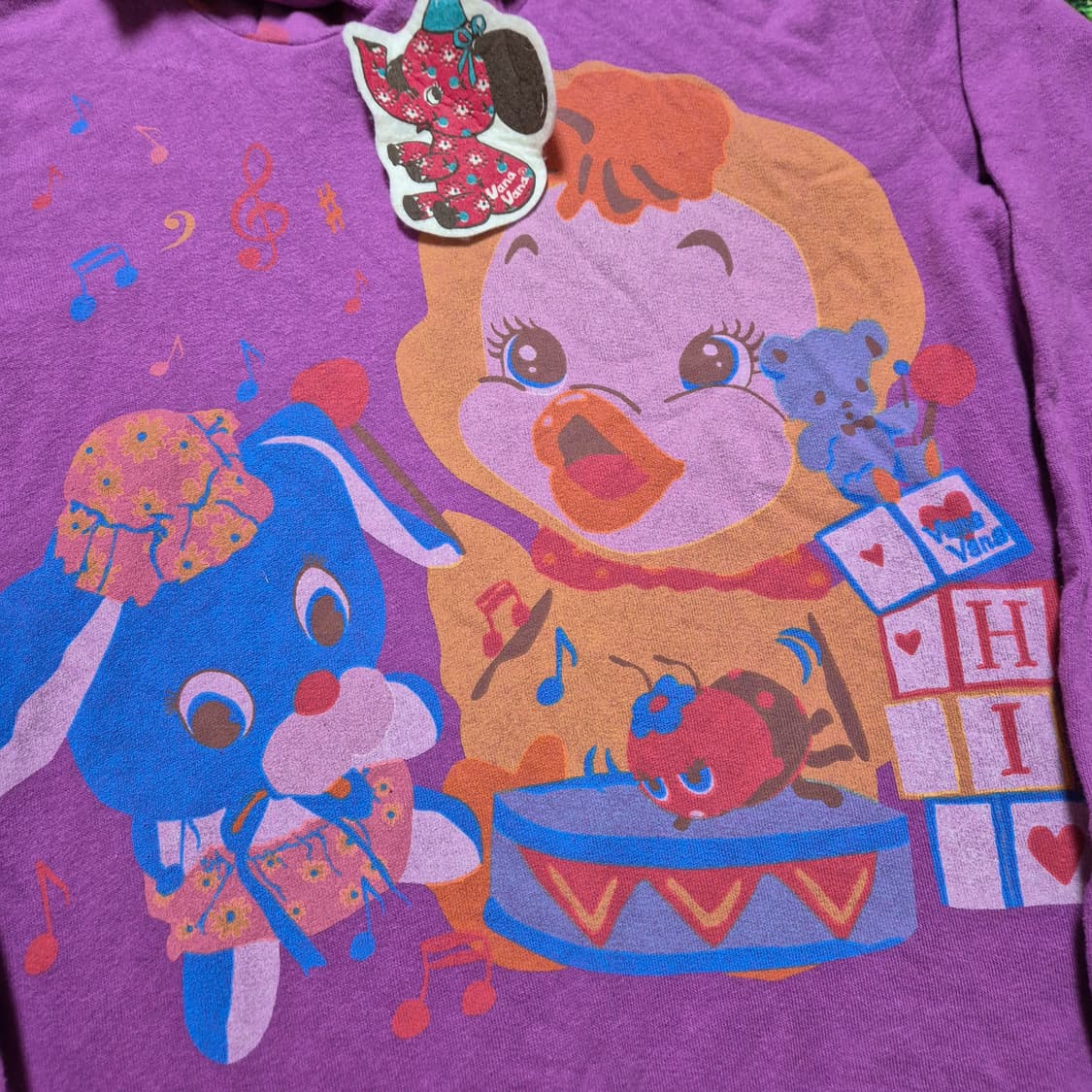 일본 vanavana 바나바나 후드티 160 사이즈 새상품 상품이미지2