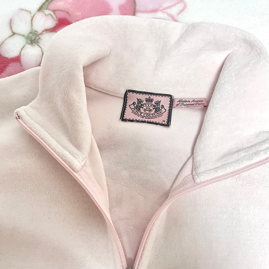 쥬시꾸뛰르 벨벳 져지 탑 &라디 벨벳 쇼츠 상품이미지2