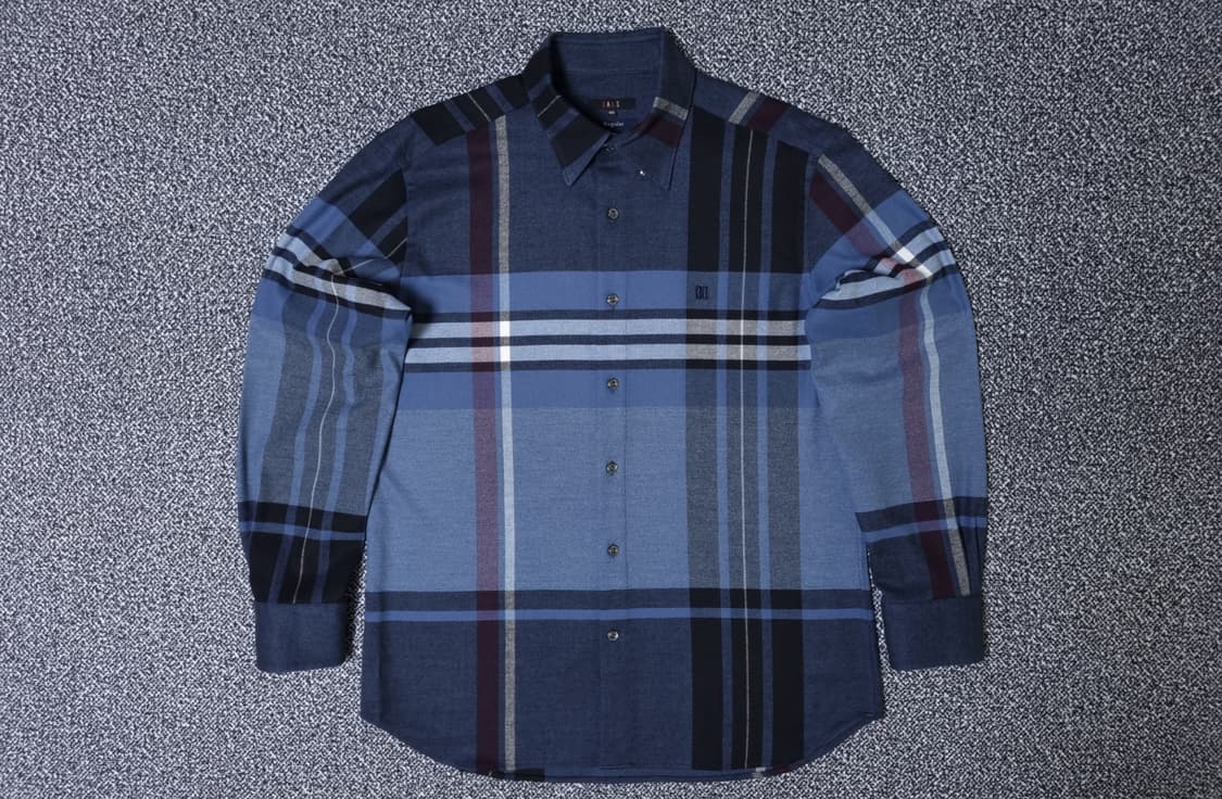 [무료배송][105]닥스 남성용 간절기 체크 셔츠 남방 상품이미지1