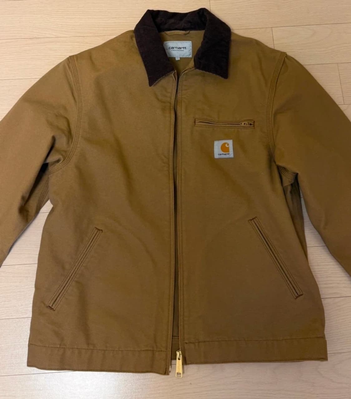 칼하트 wip 디트로이트 자켓 해밀턴 브라운 토바코 상품이미지1