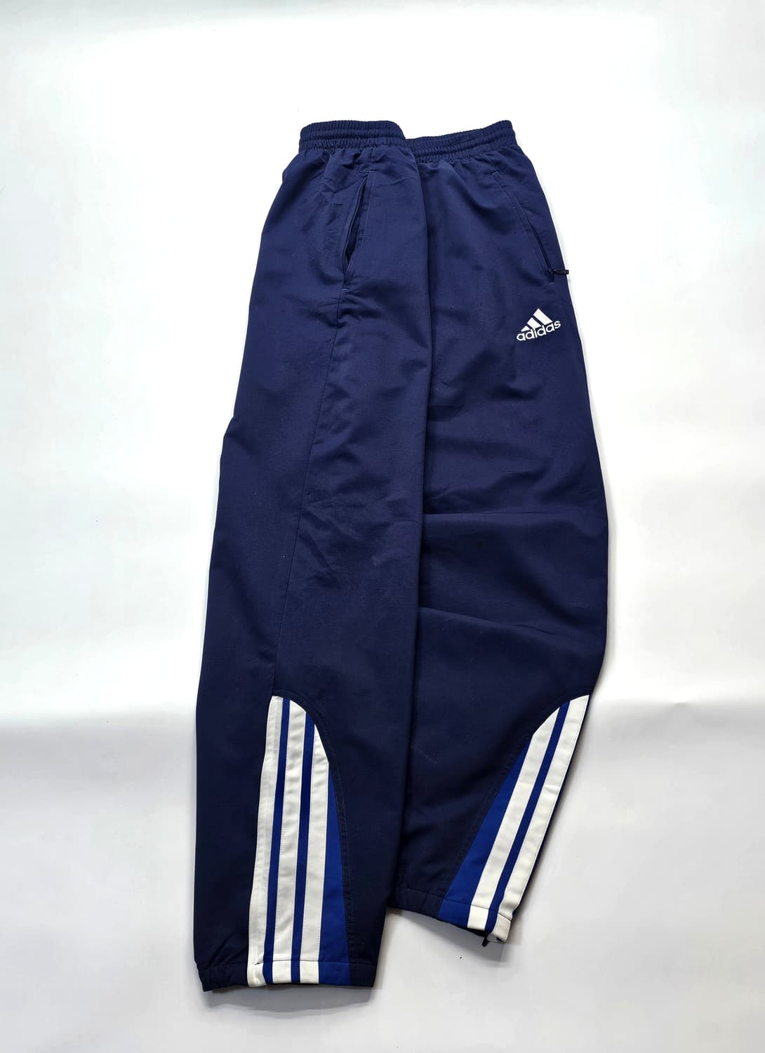아디다스 빅삼선 트랙팬츠 네이비 바람막이 바지 상품이미지1