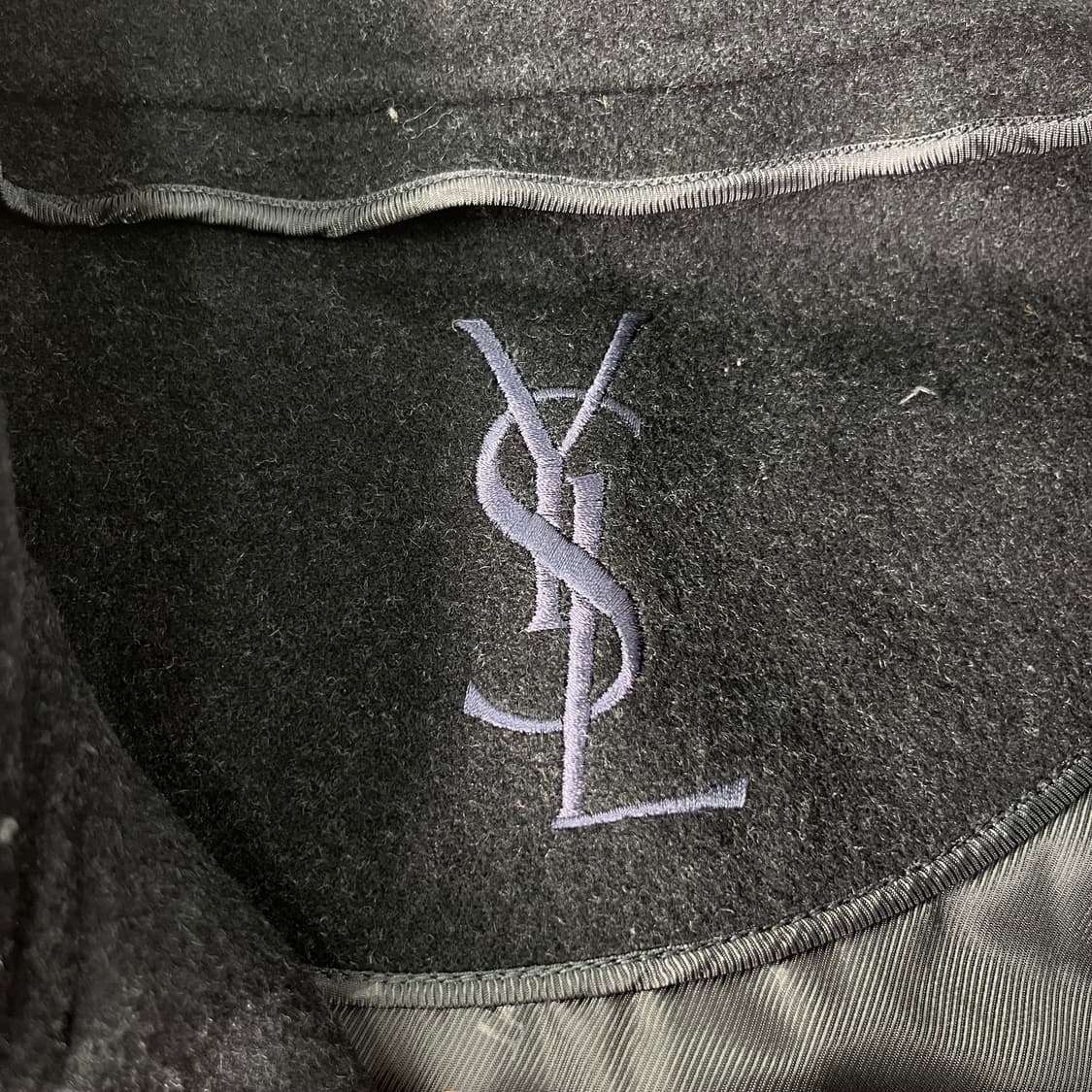 100 입생로랑 울 하프코트 자켓 상품이미지2