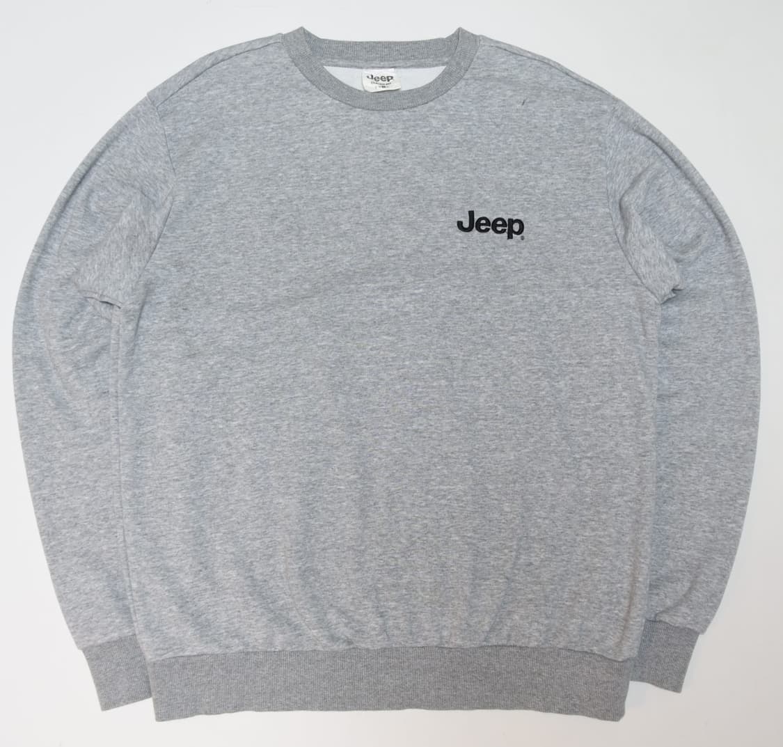 지프 맨투맨 L (100) 회색 상품이미지1