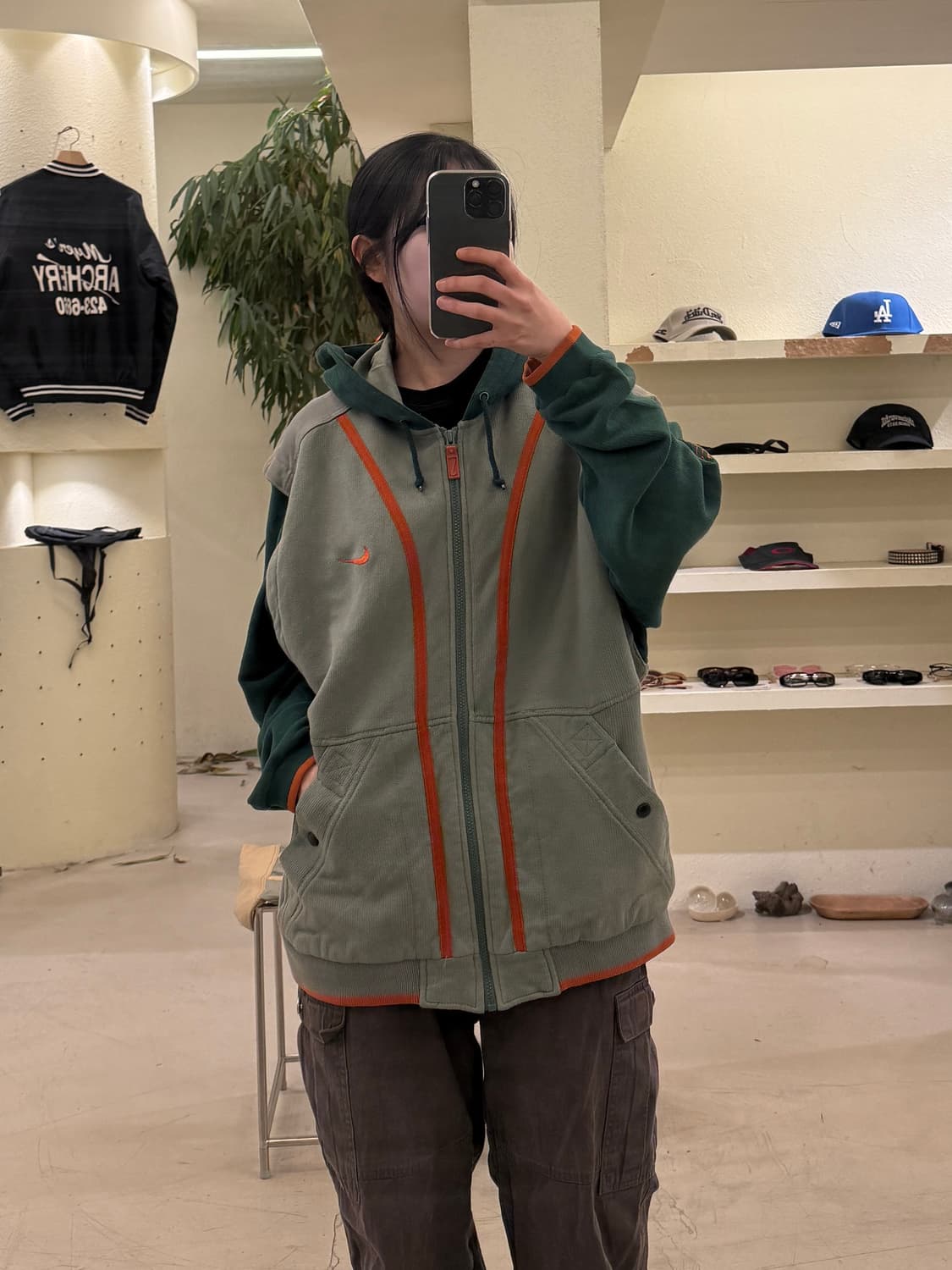 나이키 00s 올드스쿨 컨버터블 후드집업 U341 상품이미지1