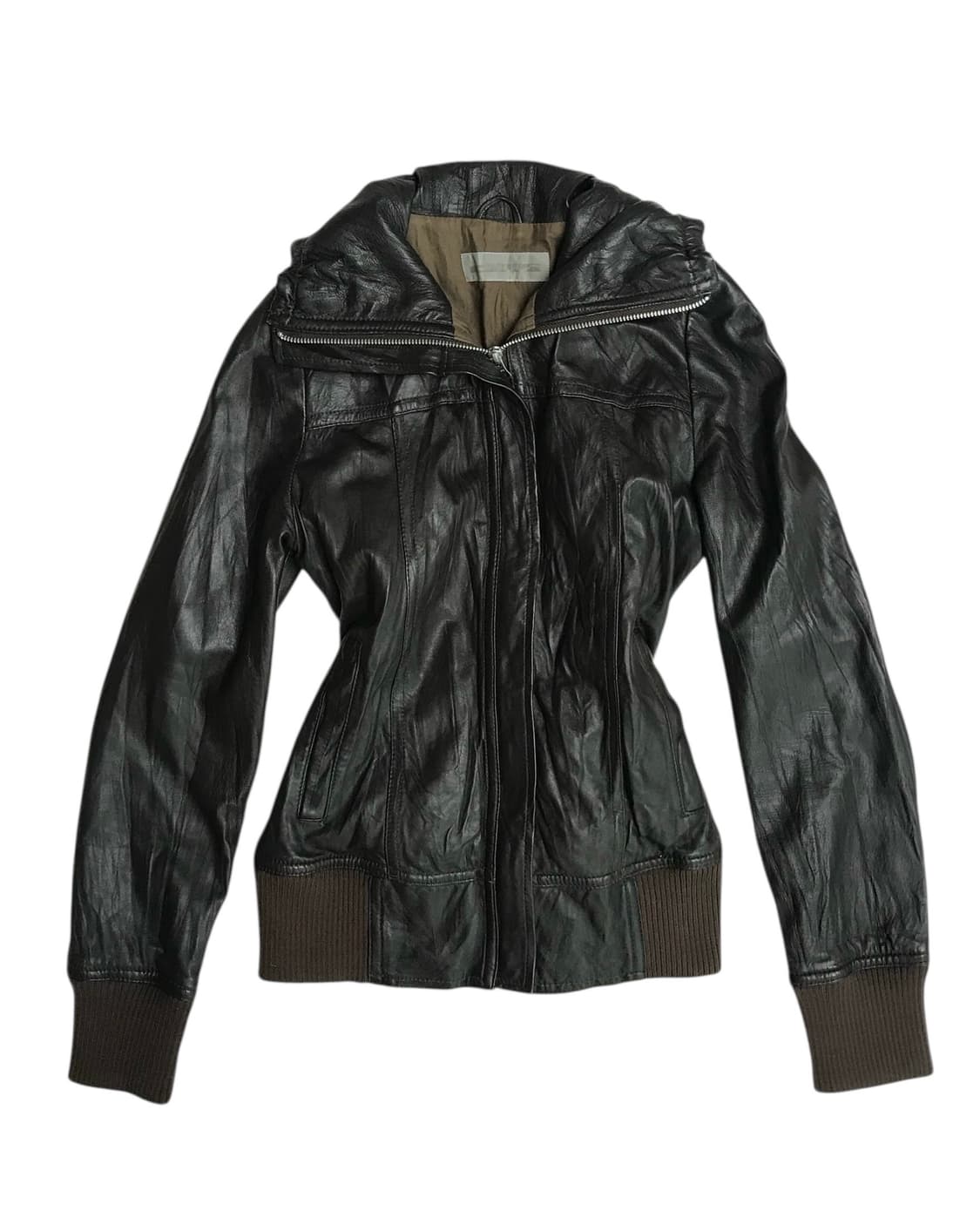 일본 빈티지 레더 자켓 상품이미지1