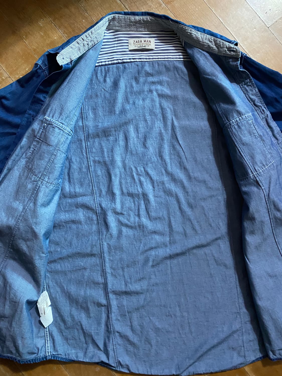 ZARA MAN 데님 셔츠 XL (105) 상품이미지5