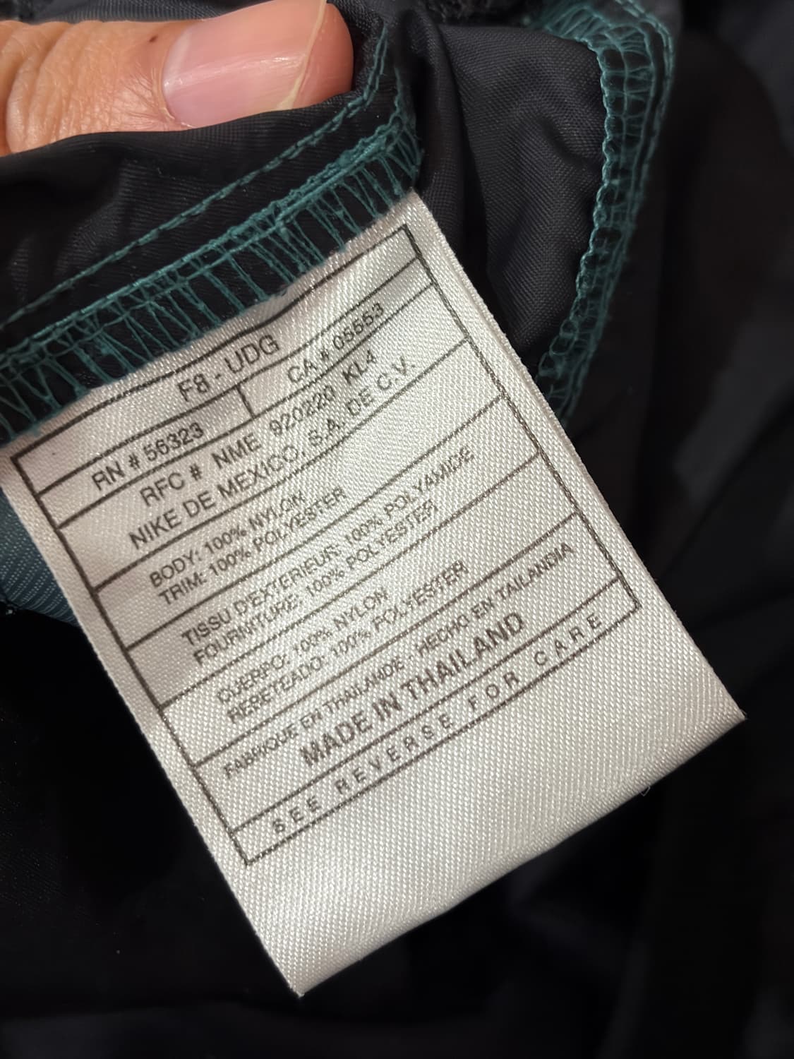 J41 90s 나이키 미들로고 풀오버 윈드브레이커 상품이미지6