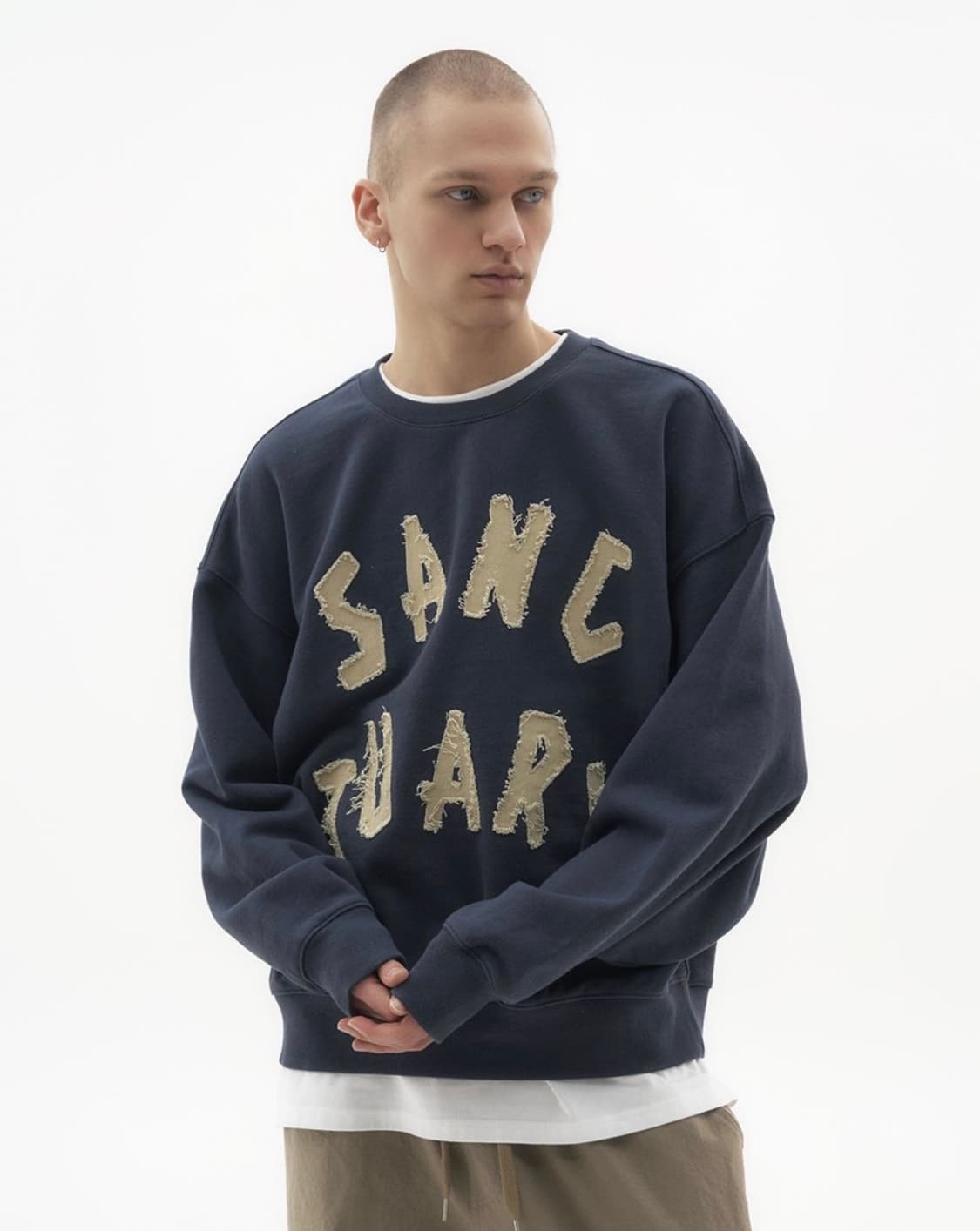 테이크이지 생츄어리 컷오프 맨투맨 상품이미지1