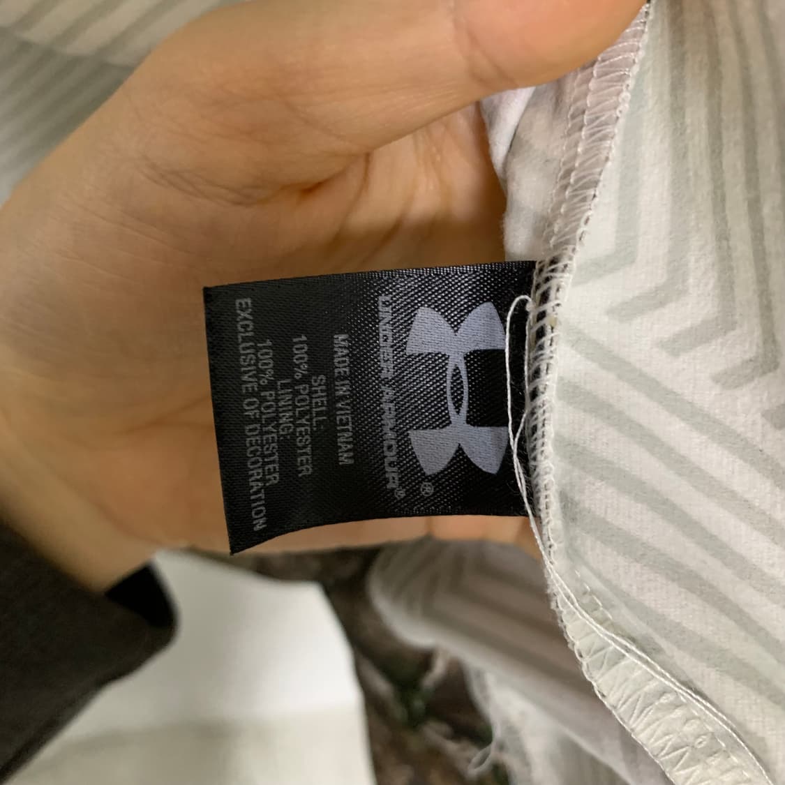 언더아머 리얼트리 후드 트랙탑 져지 집업 고프코어 L 상품이미지10