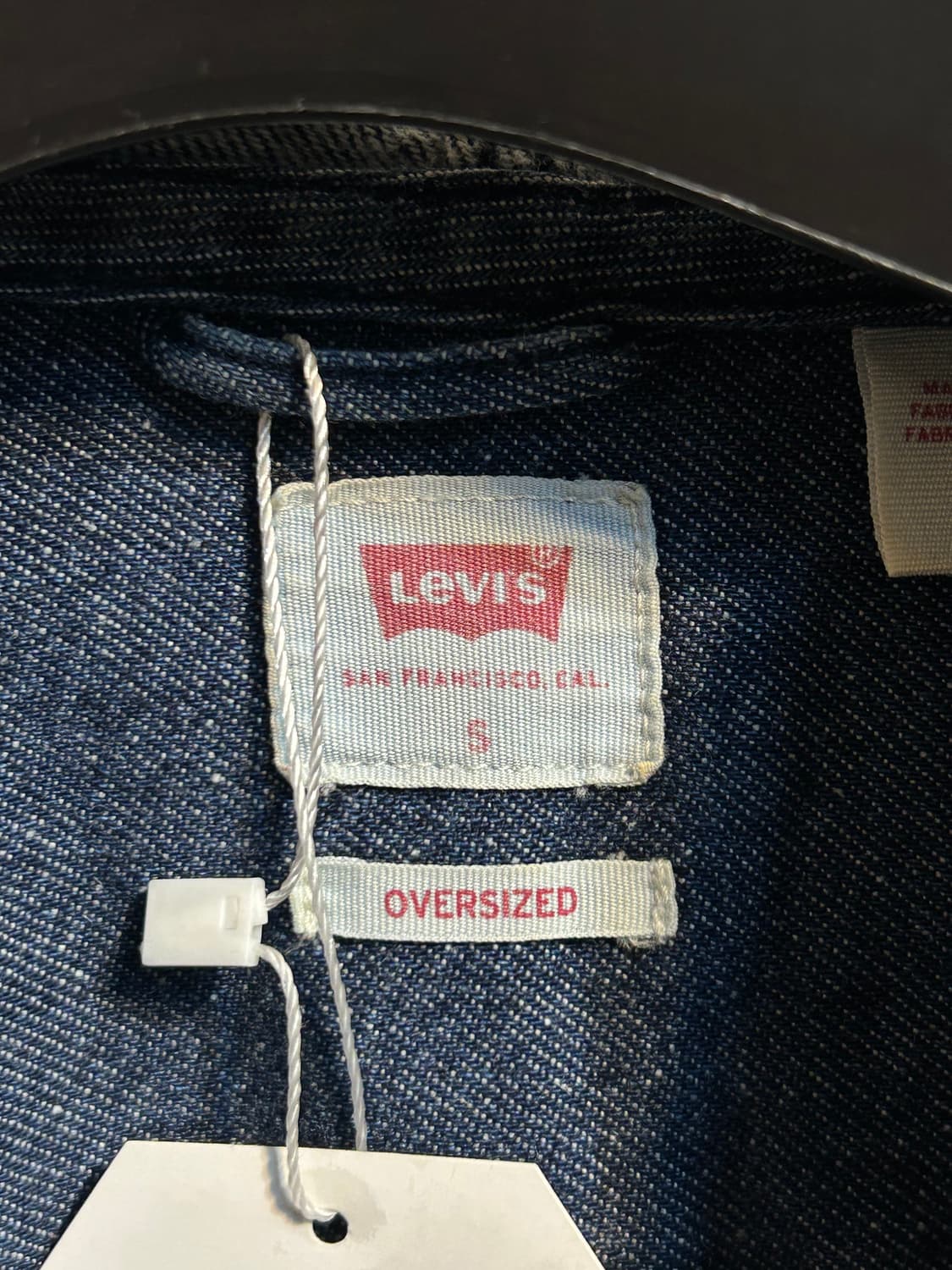 리바이스 오버사이즈 데님 후드 셔츠 상품이미지5