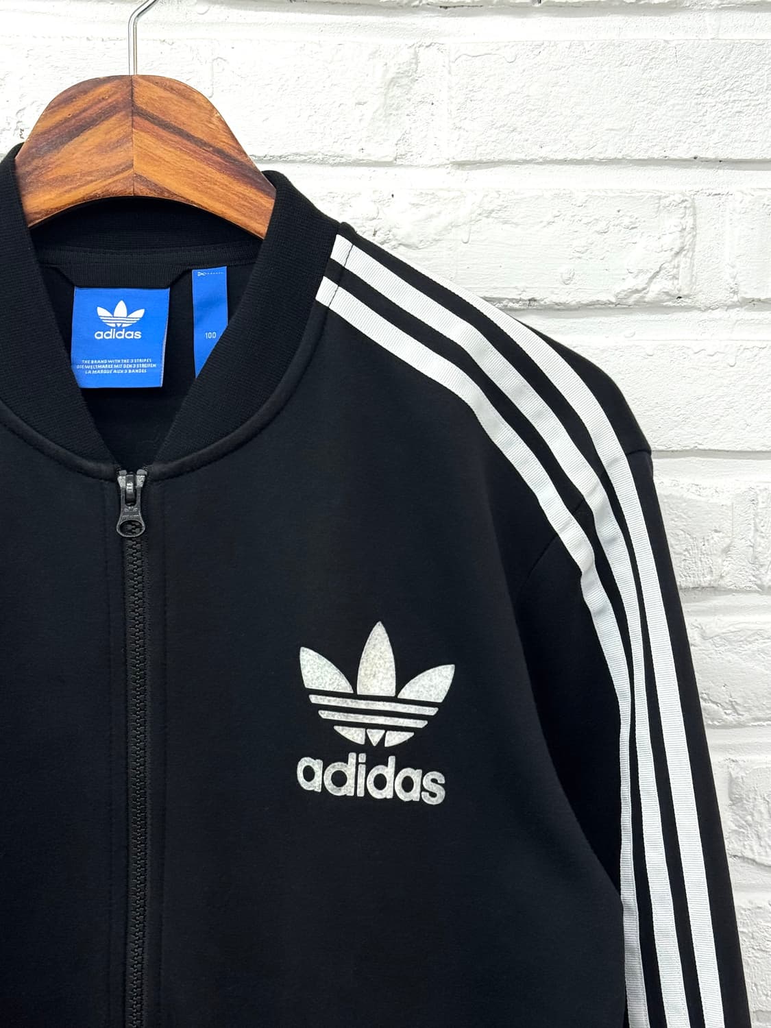 아디다스 블랙 파이어버드 트랙탑져지 자켓 상품이미지4