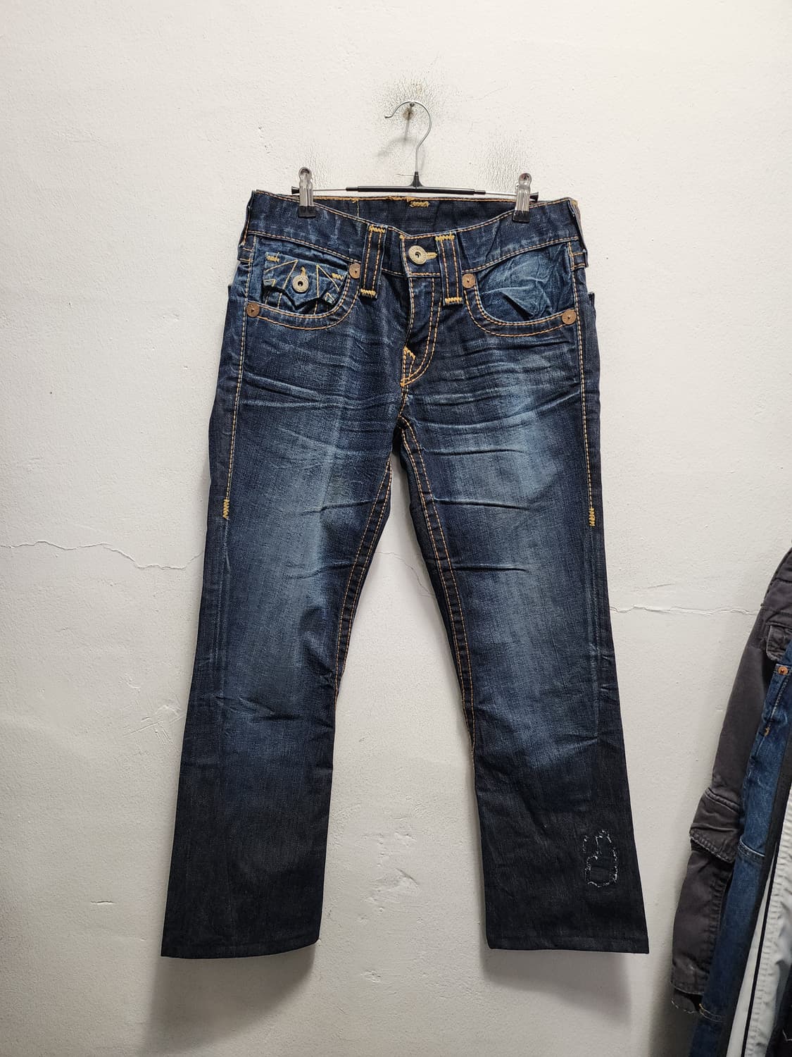 USA 트루릴리젼 JOEY BIG T 데님 청바지 상품이미지2