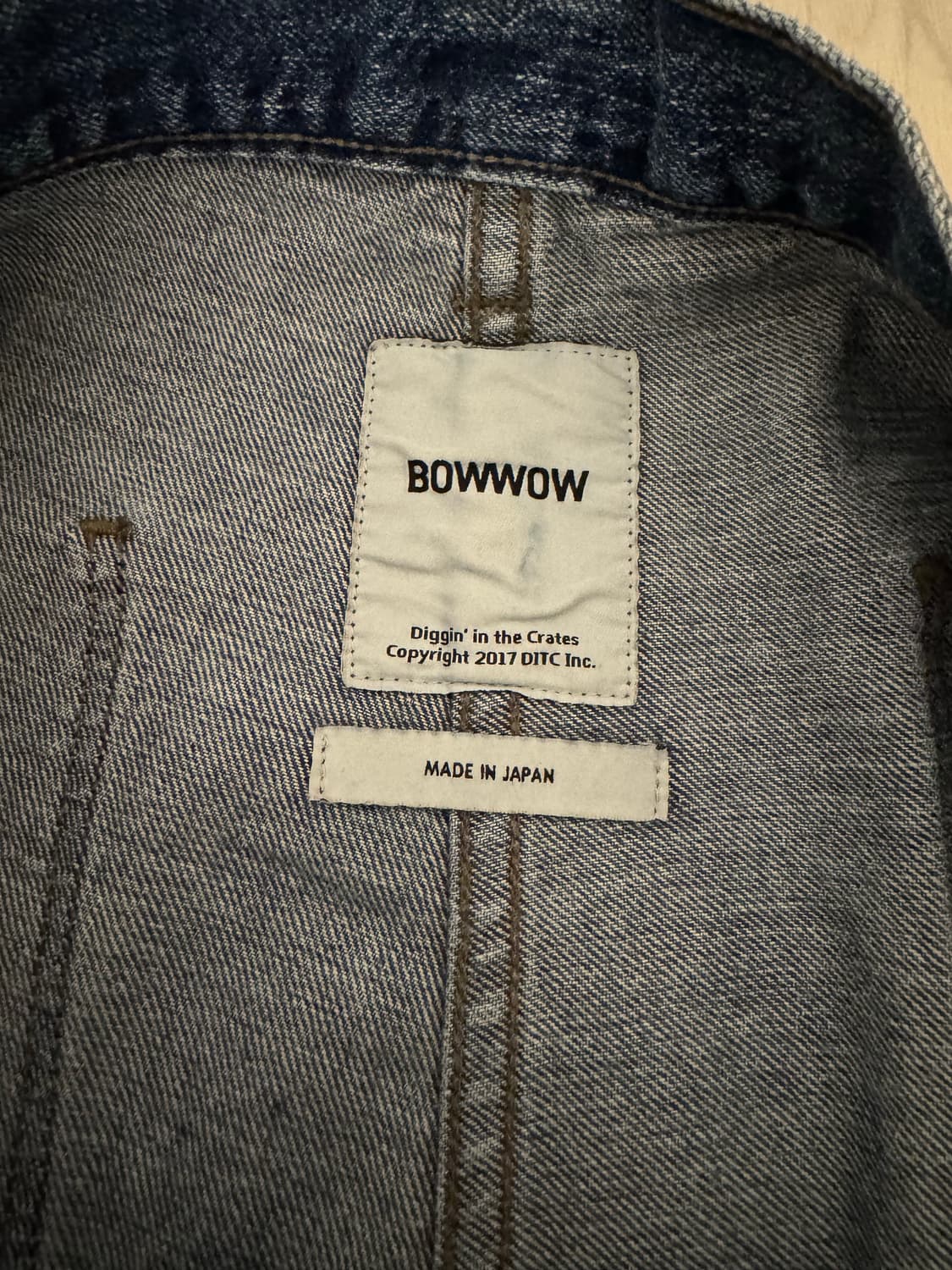 바우와우 M-51 데님 상품이미지4