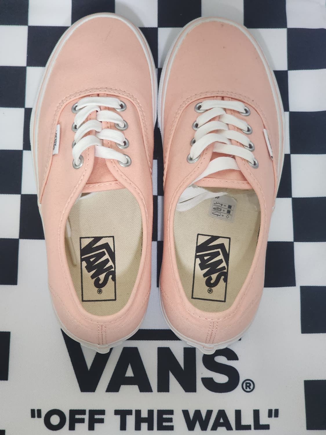 반스 어센틱 핑크 230mm 상품이미지6