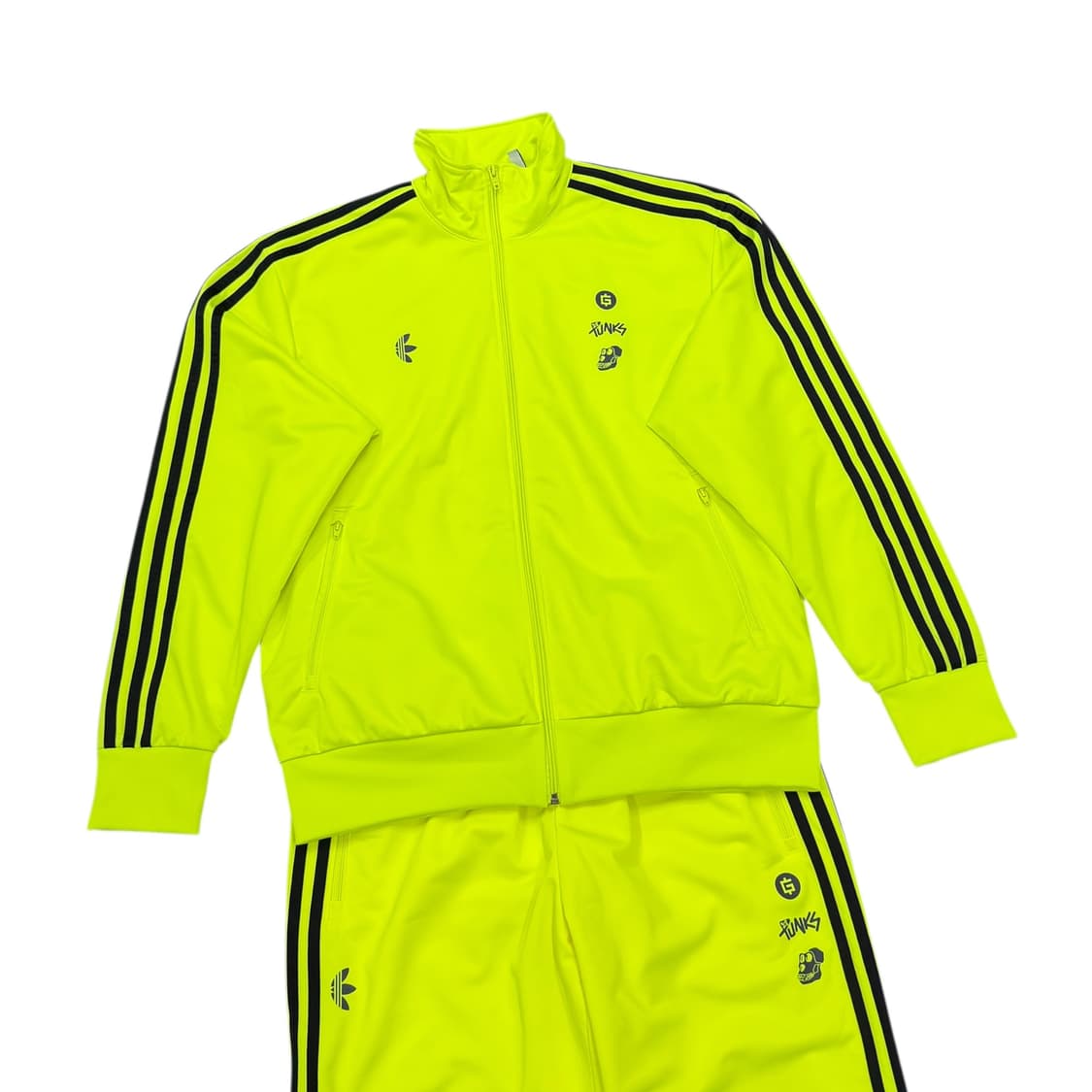 아디다스 요트클럽 트랙탑 져지 셋업 세트 네온 형광 L 상품이미지2