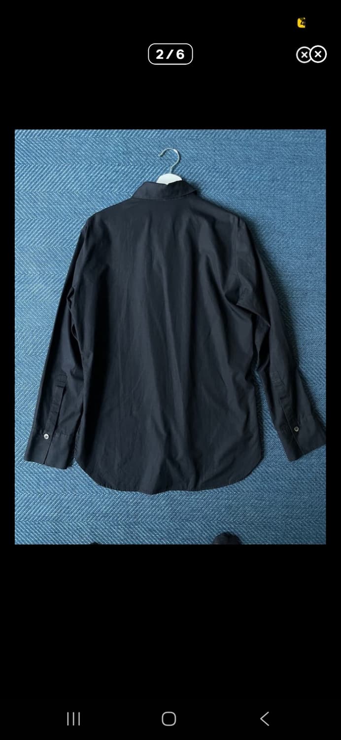 요지야마모토 Y's 블랙셔츠 상품이미지2