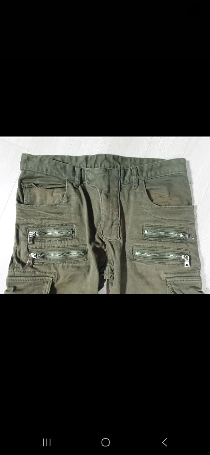발망 남자 빈티지 카고 청바지. 싸이즈 32 상품이미지2