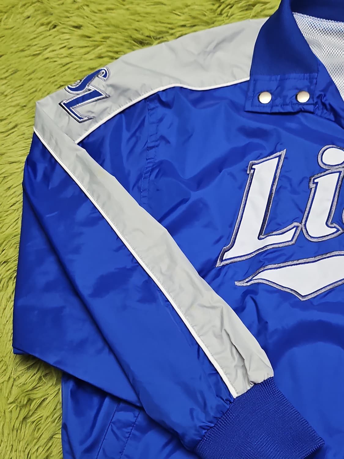 삼성 라이온즈 올드스쿨 야구 점퍼 (95) 상품이미지5