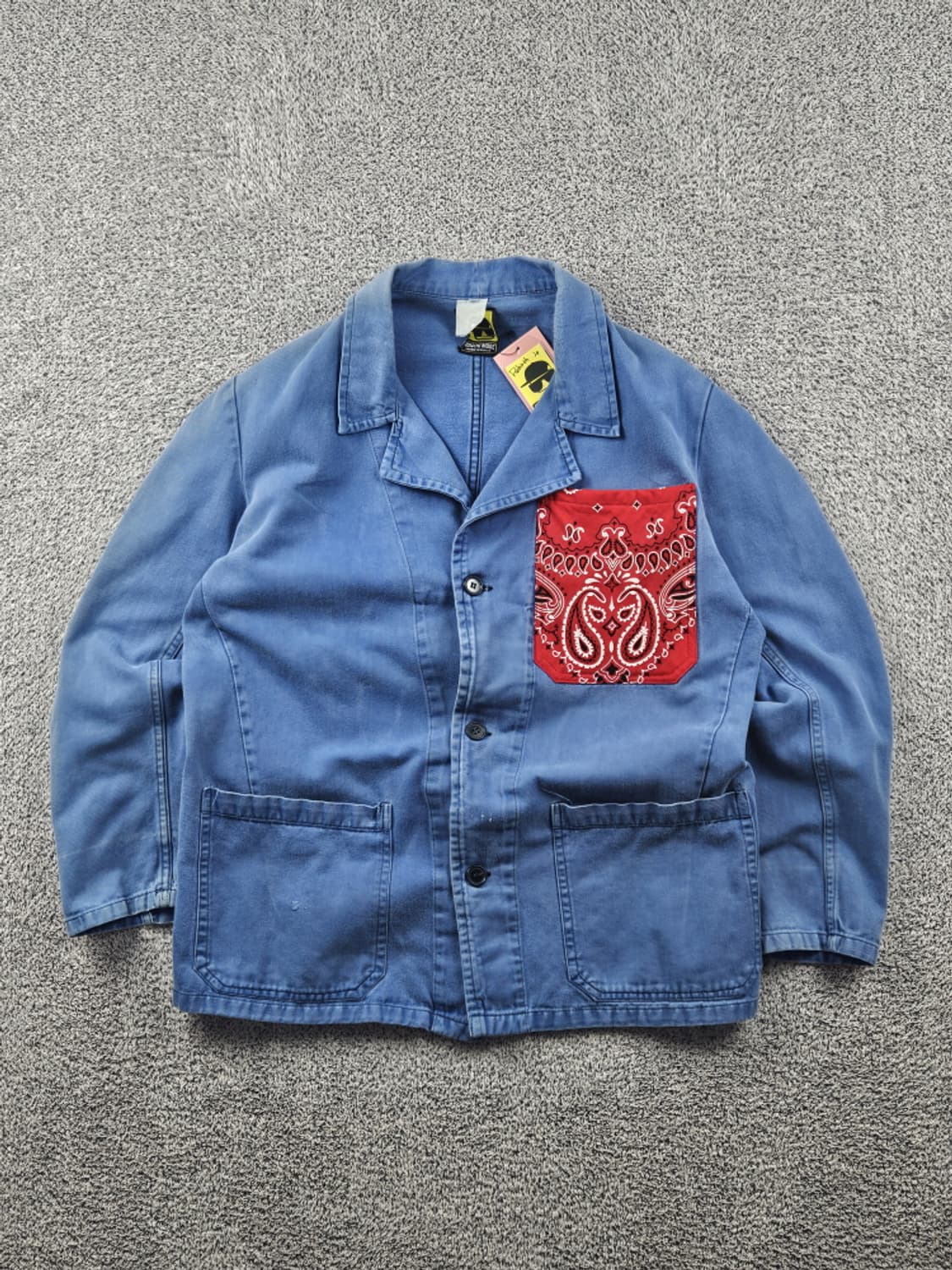 페이즐리 포켓 포인티드 커스텀 프렌치 워크 자켓 (본문참조)/ 10645 상품이미지1