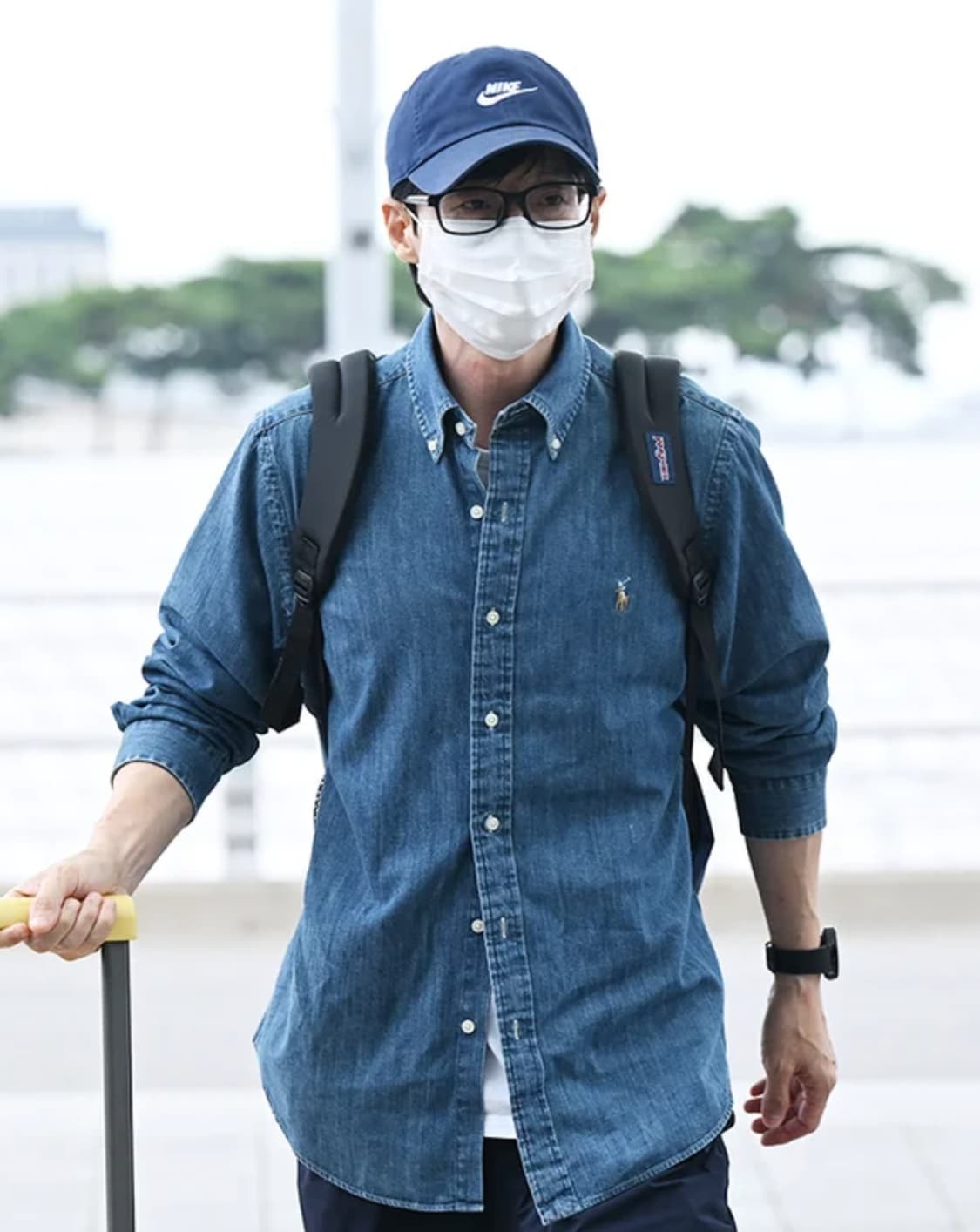 폴로 랄프로렌 데님 셔츠 커스텀핏 M(100) 미사용 신품 상품이미지7