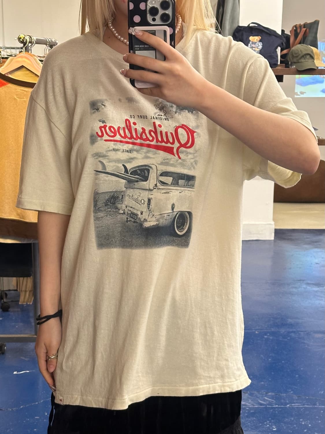 퀵실버 싱글스티치 반팔티 상품이미지6