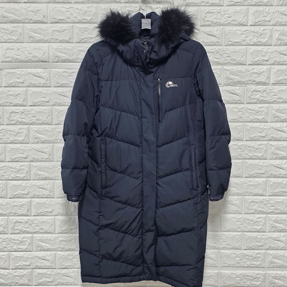 택포_ 네파 여성  다운 롱패딩 95 상품이미지1