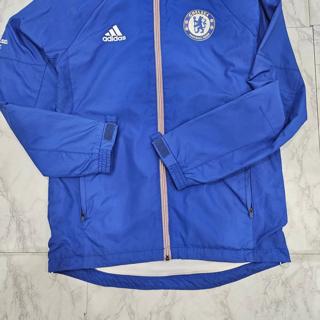 아디다스 첼시 트레이닝 후드 바람막이M 상품이미지4