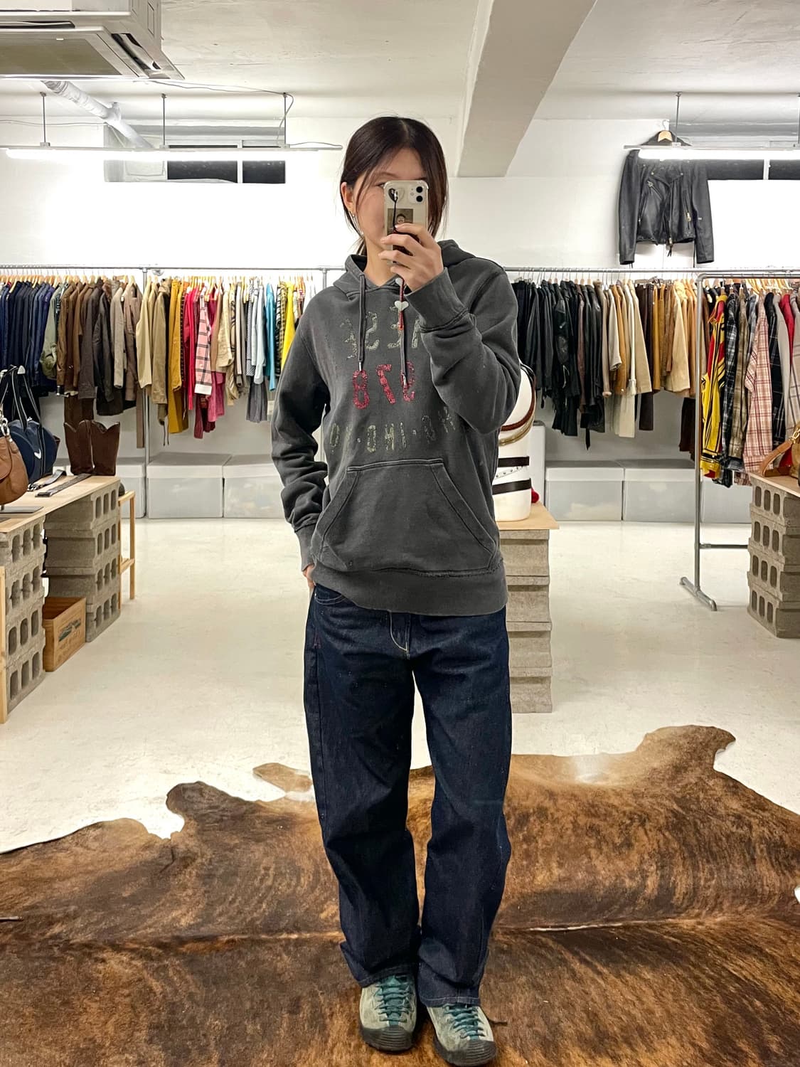 DIESEL washed hoodie 디젤 워싱 후드티 상품이미지7