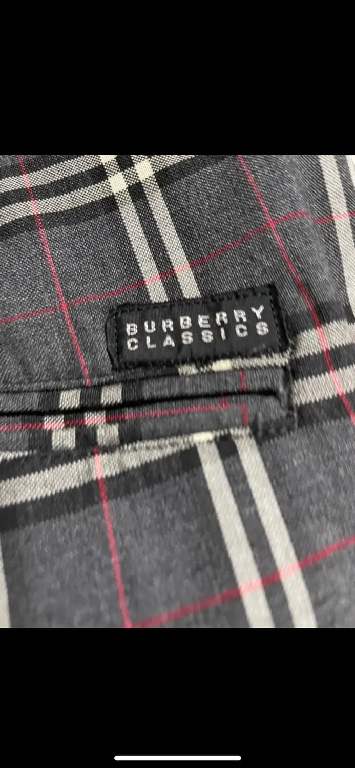 버버리 체크 슬랙스 30사이즈 상품이미지3