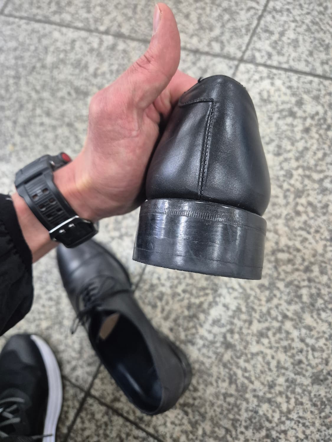 버윅 4311 스트레이트팁 블랙구두 270사이즈 팝니다 상품이미지10