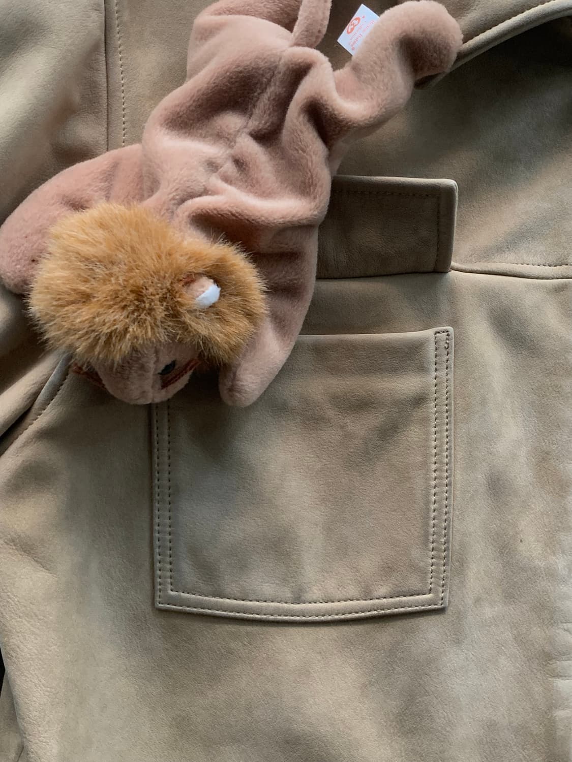 2000s 초반 올드 갭 레더 자켓 상품이미지5