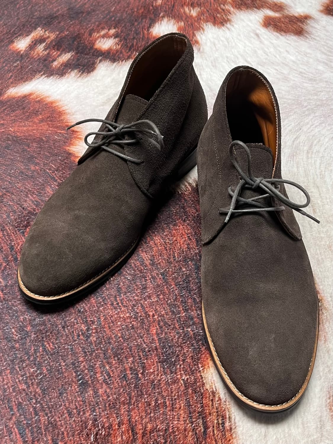 [275] Londa 스웨이드 처카부츠 브라운 상품이미지1