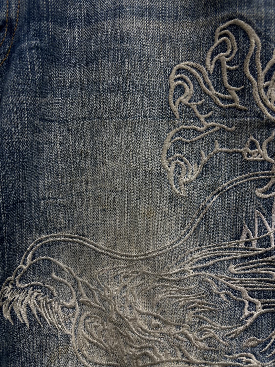 카라쿠리 타마시 오리엔탈 드래곤 데님팬츠 상품이미지9