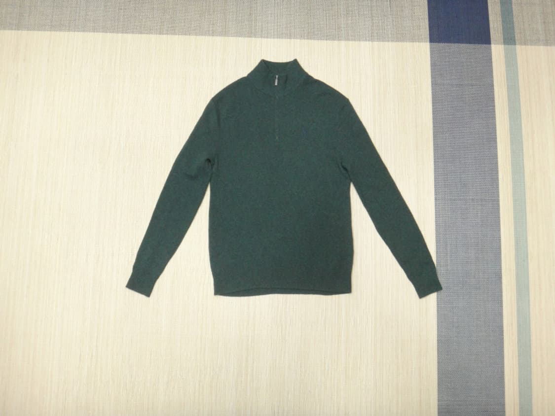 (M/95) 폴로랄프로렌 남성 울100 반집업 터틀넥 니트 상품이미지1