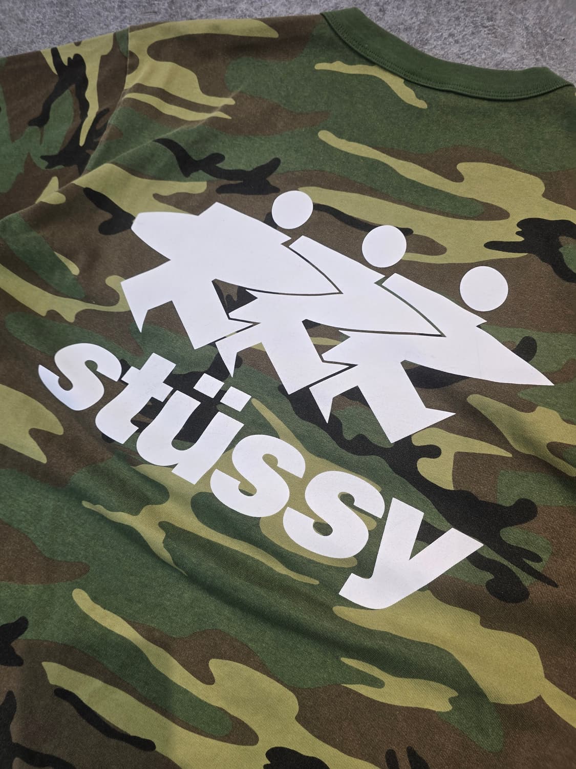 STUSSY 서프 워크 카모 반팔 상품이미지6