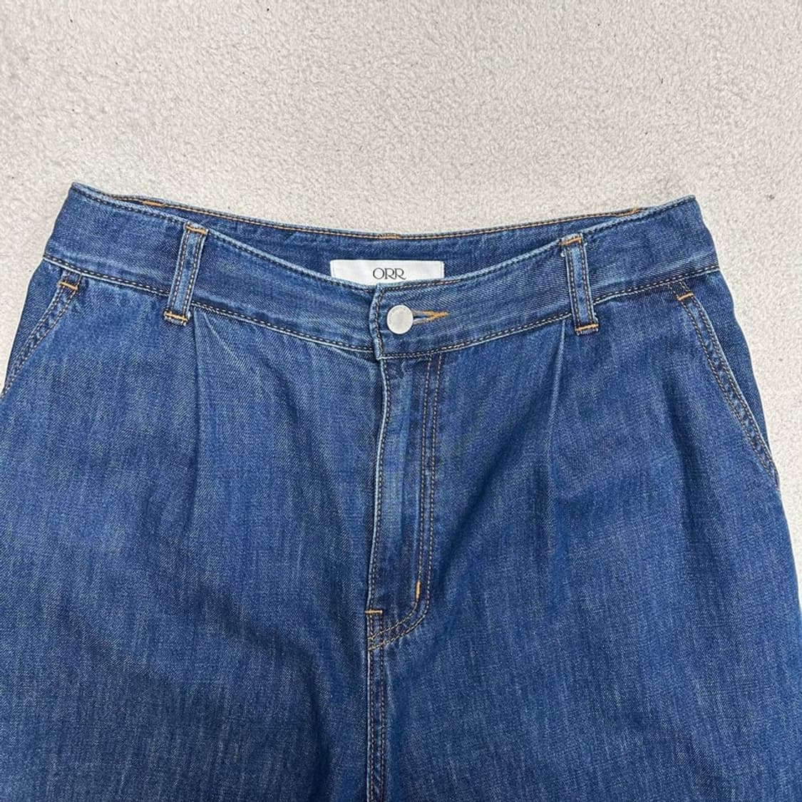 ORR 코튼 데님 와이드 팬츠 M 상품이미지2
