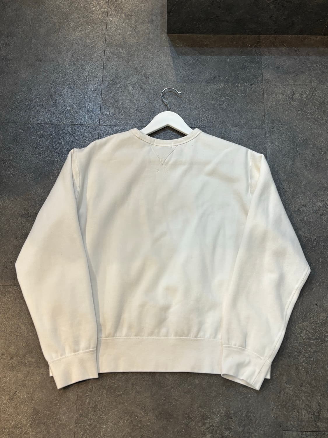 폴로 랄프로렌 화이트 맨투맨 L 상품이미지3