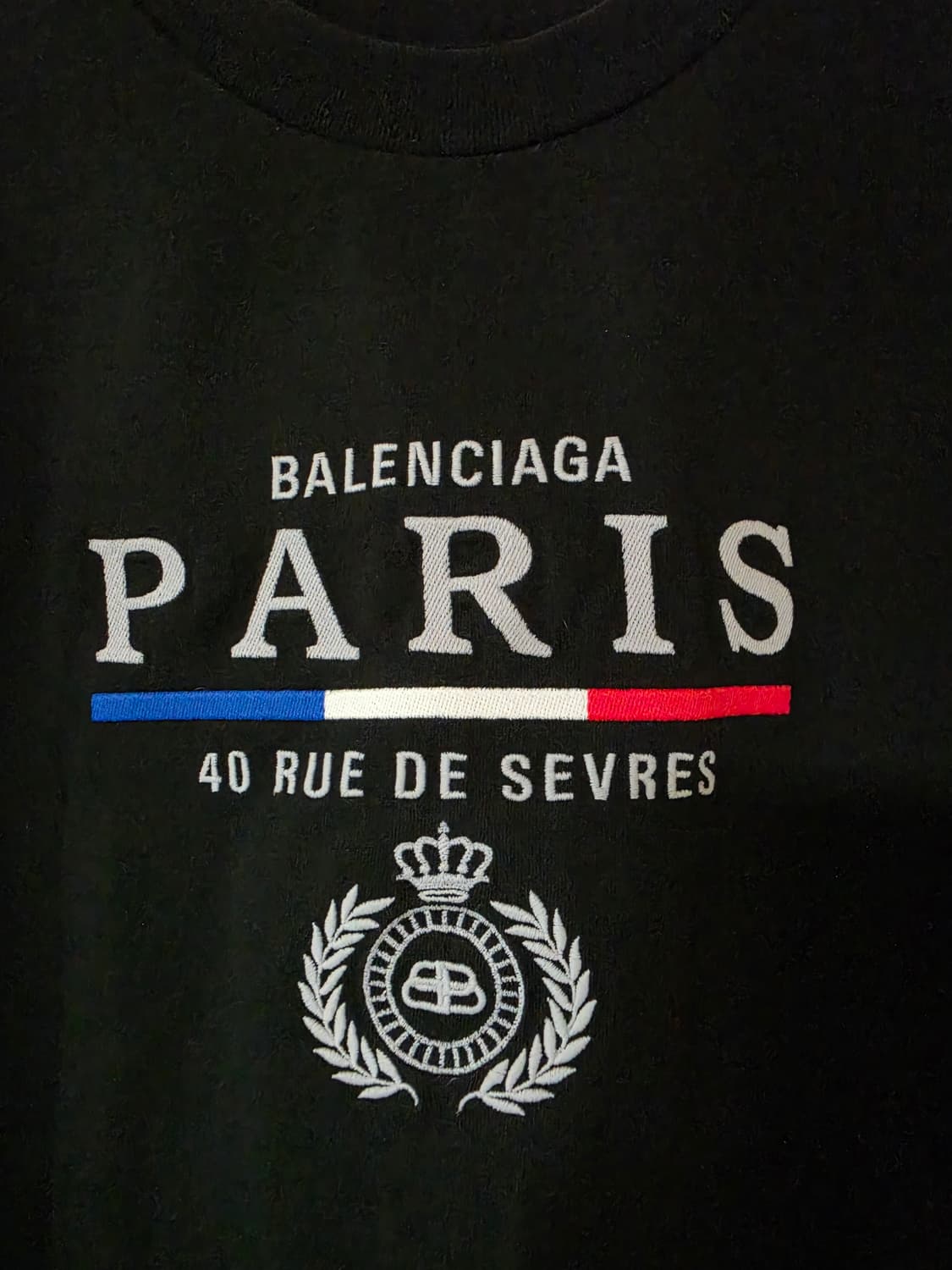 발렌시아가 PARIS 40 로고 블랙S 상품이미지2