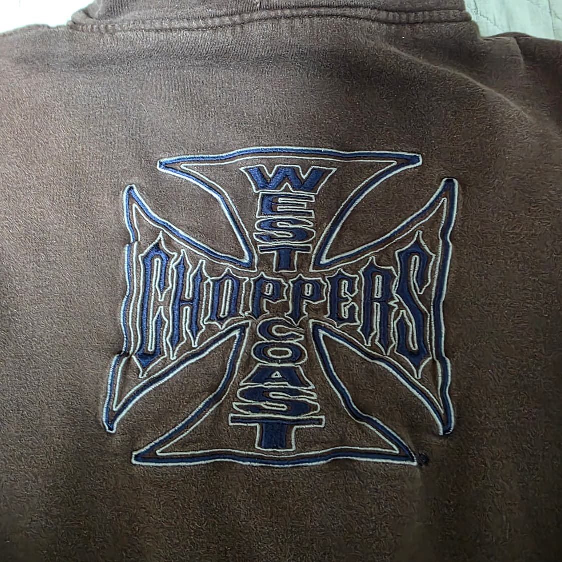 [XL] 빈티지 웨스트코스트차퍼스 더블페이스 써멀 후드집업 브라운 상품이미지7