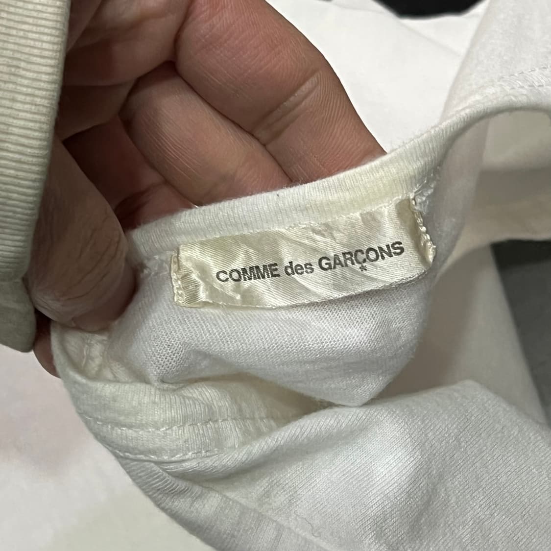  꼼데가르송 체커보드 반팔티 y16086 상품이미지5