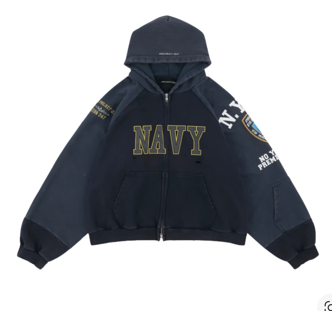 (구매) 프로젝트 G/R 리컨스트럭티드 후드집업(2-size) 상품이미지1