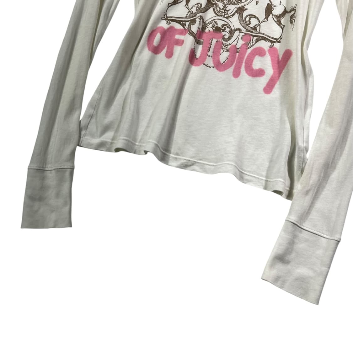 [JUICY COUTURE] 쥬시꾸뛰르 Y2K 프린팅 롱슬리브 상품이미지3