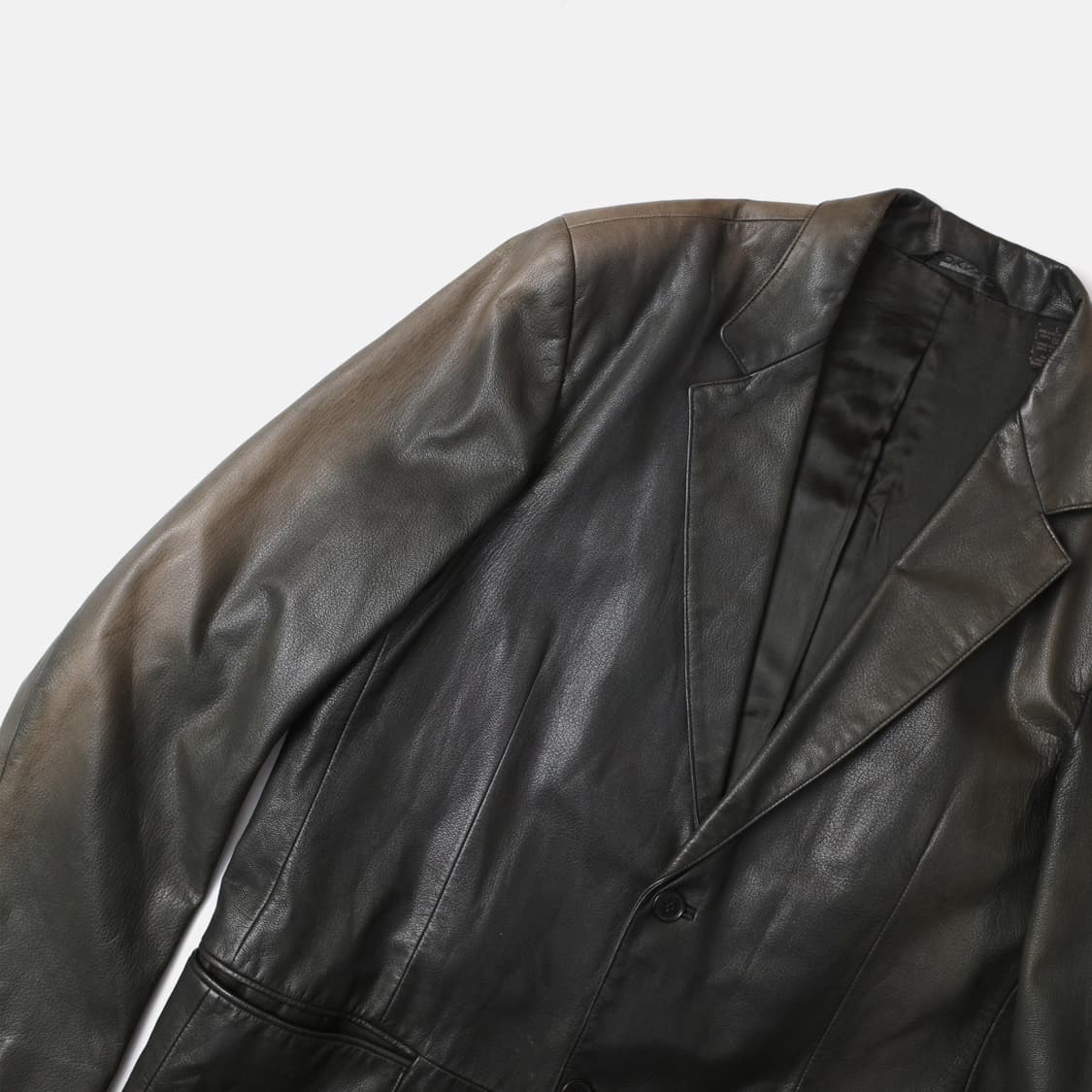 2000's DKNY Faded Goat Leather Jacket 상품이미지3