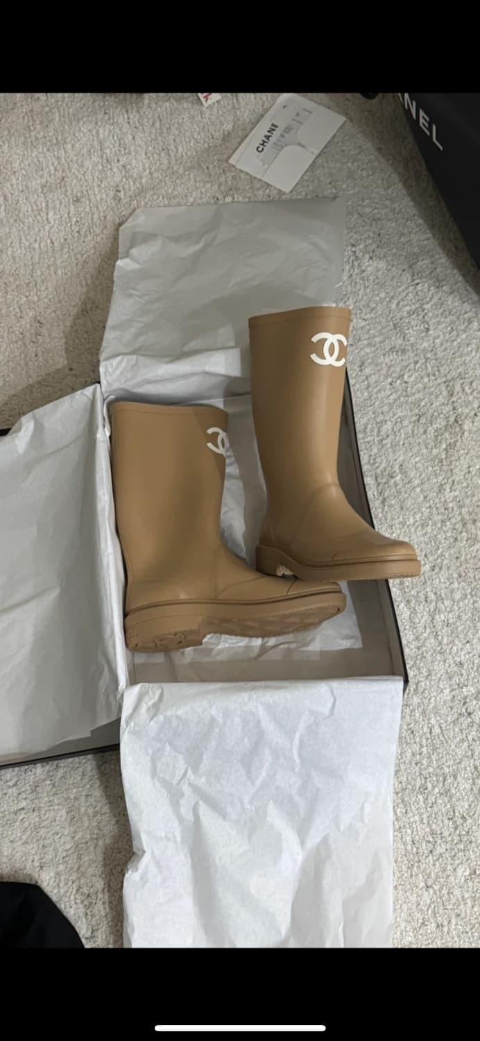 샤넬 레인부츠 러버부츠 상품이미지1