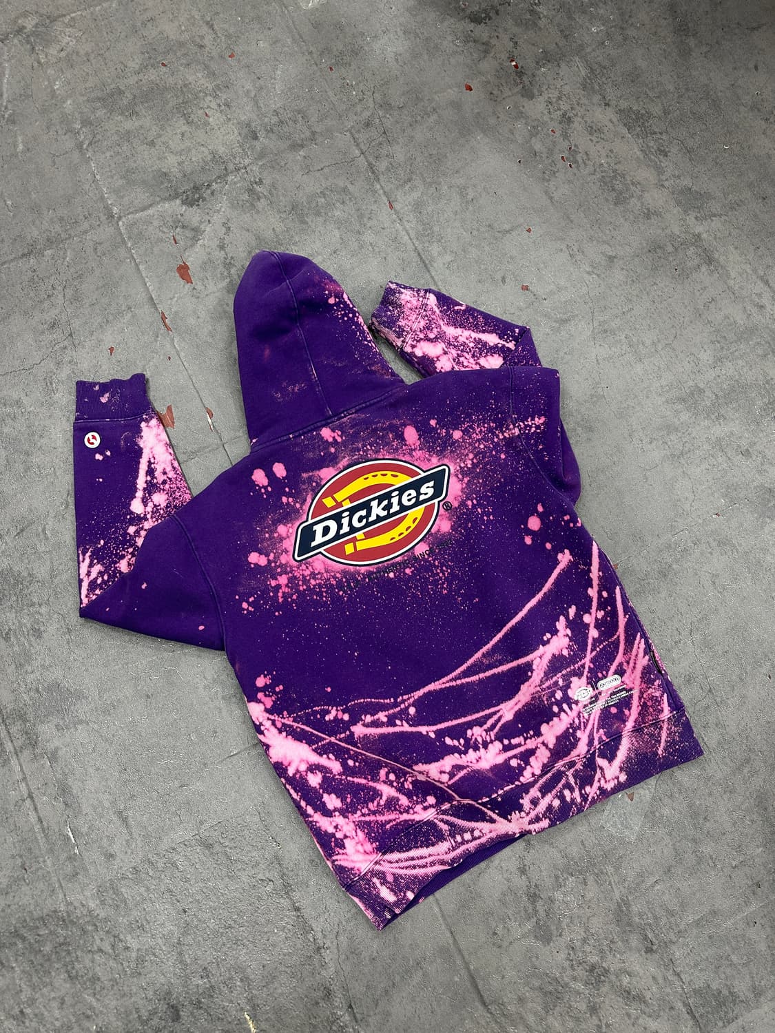 디키즈x아웃도어 다잉 커스텀 후드티 상품이미지10