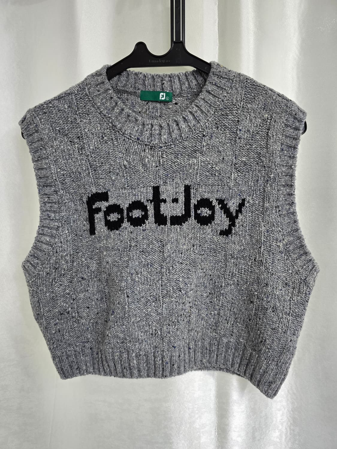 풋조이 니트 베스트 그레이 (1578) 상품이미지1